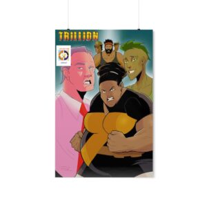Cataclysm Comics Cast of Trillion 24x36 Premium Matte vertical poster