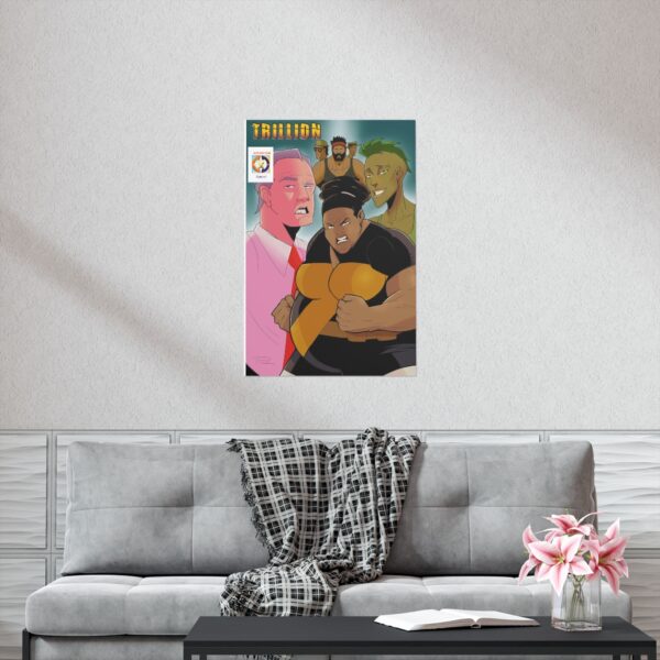 Cataclysm Comics Cast of Trillion 24x36 Premium Matte vertical poster - Image 6