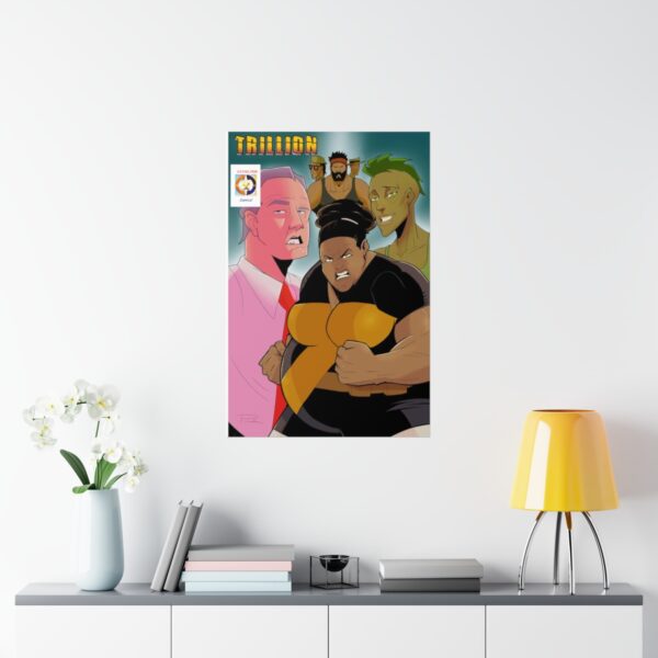 Cataclysm Comics Cast of Trillion 24x36 Premium Matte vertical poster - Image 8
