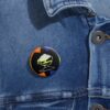 Cataclysm Comics Black logo  Pin Button - Image 2