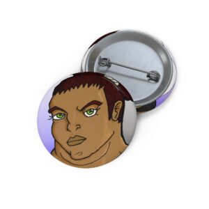 Trillion Mug shot Pin Button
