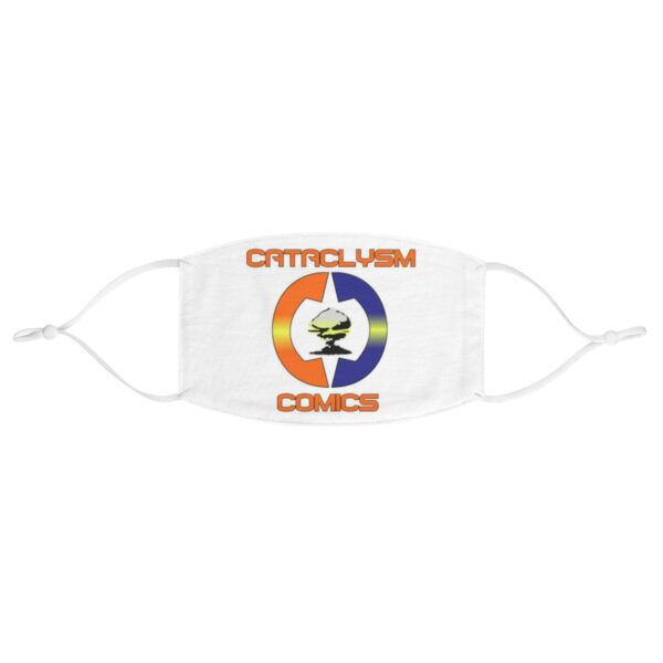 cataclysm comics logo Fabric Face Mask