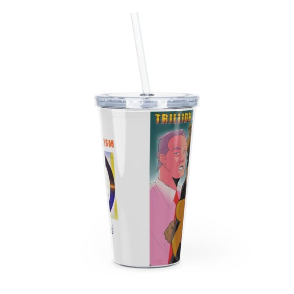Cast of Trillion Plastic Tumbler with Straw - Image 5