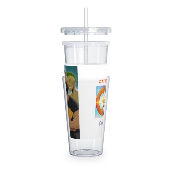 Cast of Trillion Plastic Tumbler with Straw - Image 6
