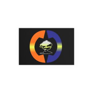Cataclysm Comics Black Logo 12 x8  Fine Art Poster