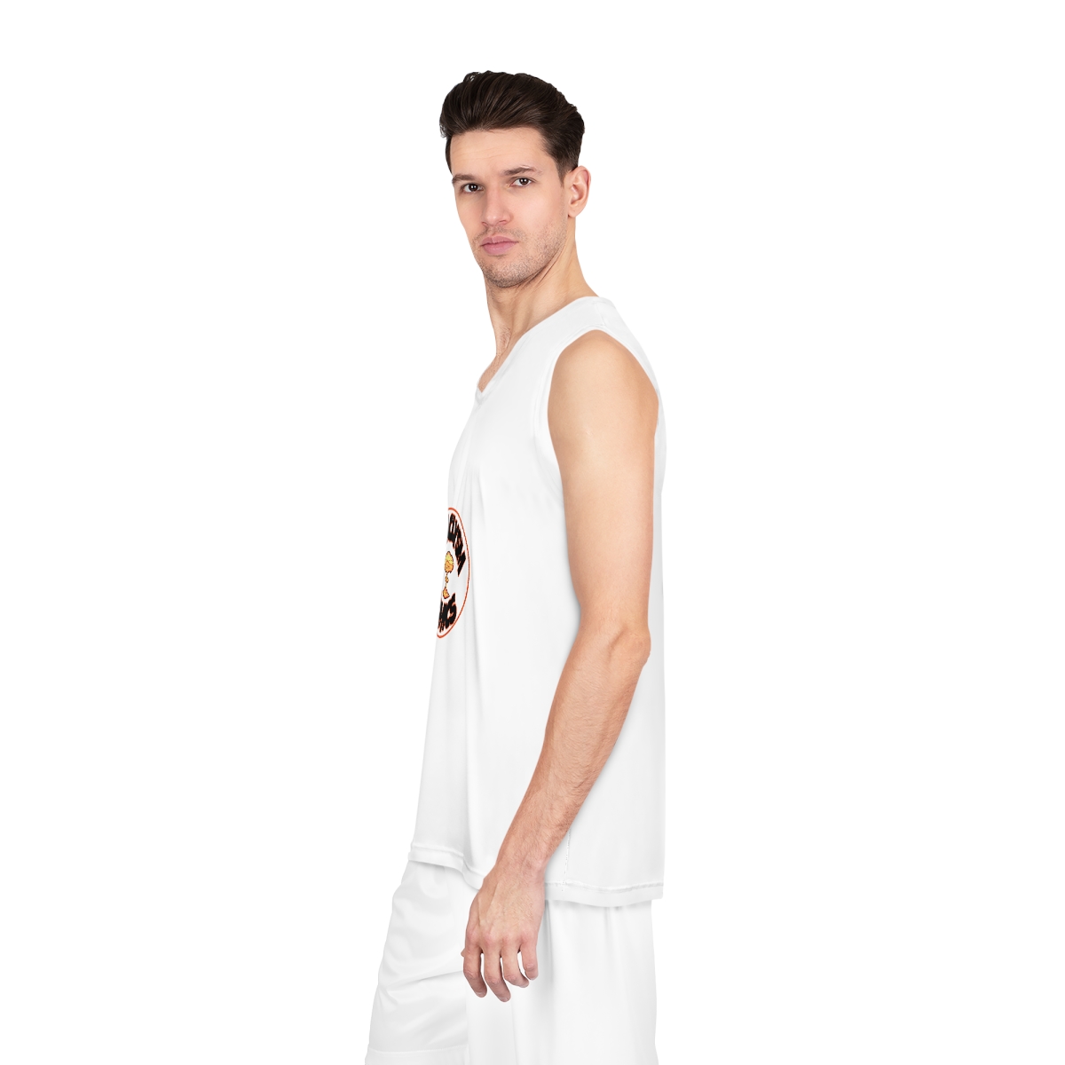 Cataclysm Comics White hot logo Basketball Jersey - Image 11