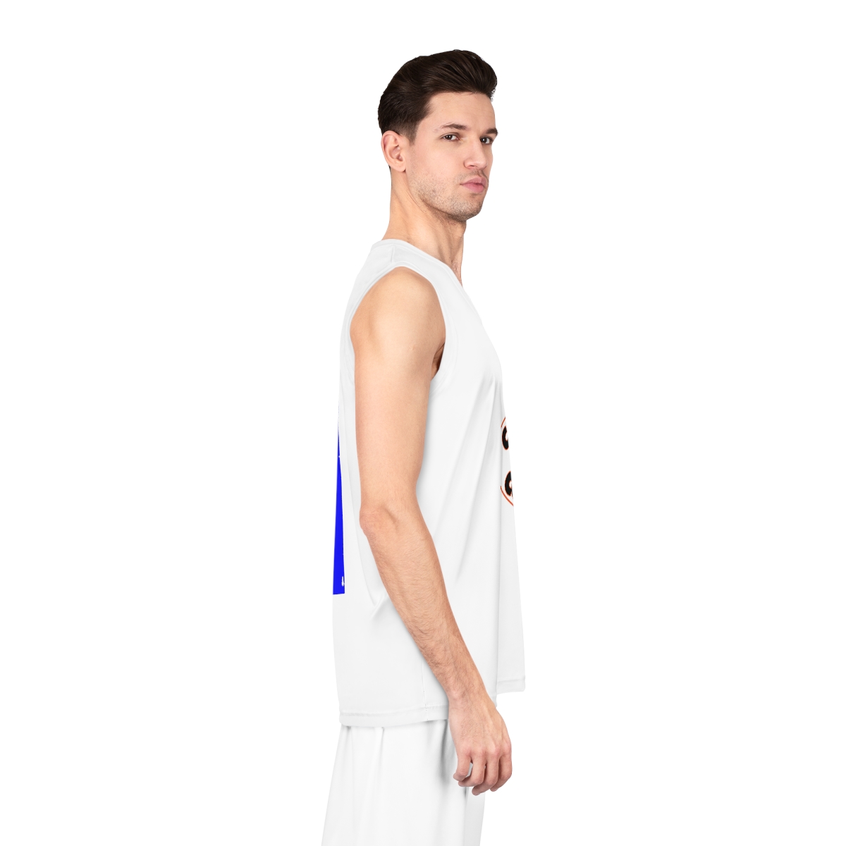 Cataclysm Comics White hot logo Basketball Jersey - Image 6