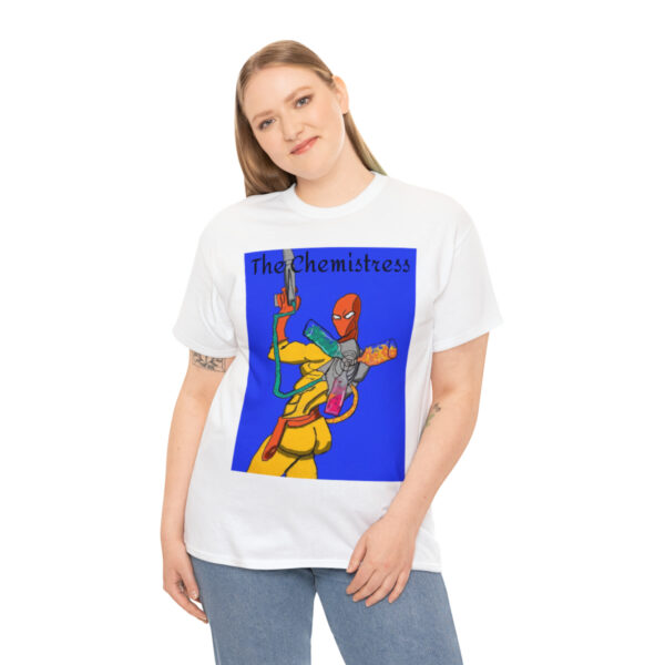 The Chemistress! Unisex Heavy Cotton Tee - Image 16