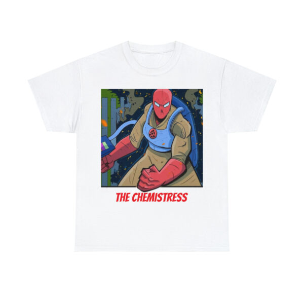 Cataclysm Comic's THE CHEMISTRESS Unisex Heavy Cotton Tee!