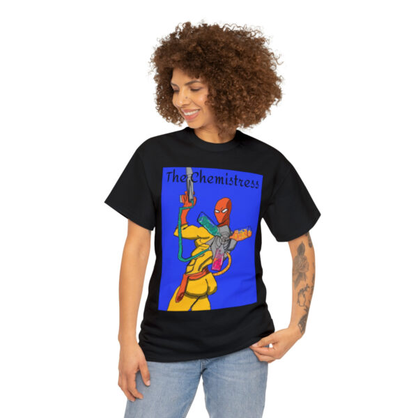 The Chemistress! Unisex Heavy Cotton Tee - Image 3