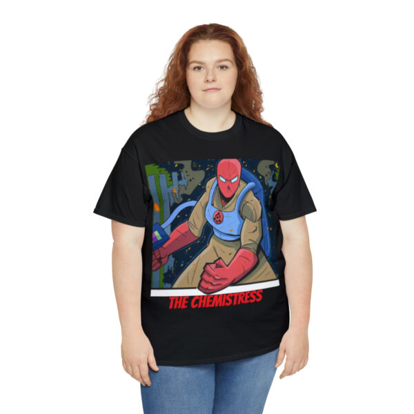 Cataclysm Comic's THE CHEMISTRESS Unisex Heavy Cotton Tee! - Image 19