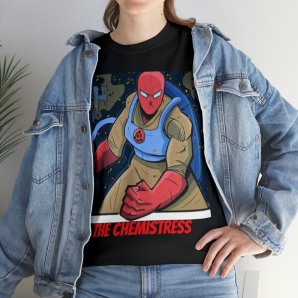 Cataclysm Comic's THE CHEMISTRESS Unisex Heavy Cotton Tee! - Image 21