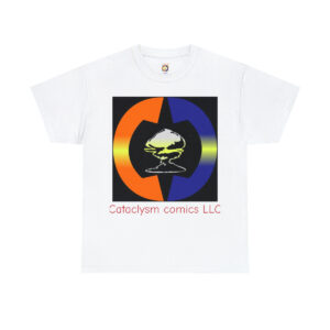 Cataclysm Comics LLC Black Logo Unisex Heavy Cotton Tee