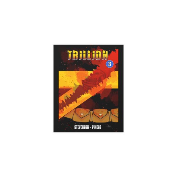 Trillion Issue 3 Indoor and Outdoor Silk Poster