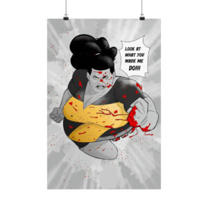 Trillion blood lust Matte Vertical Posters